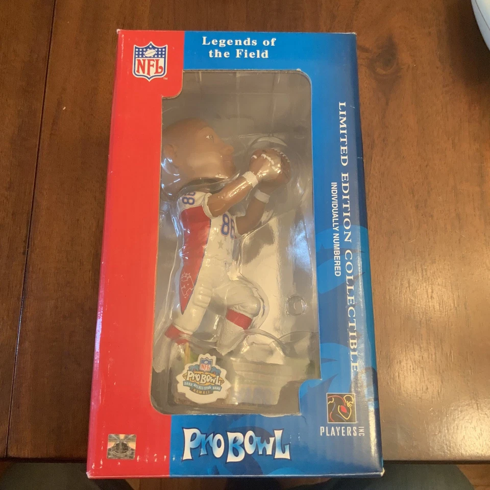 PITTSBURGH STEELERS HINES WARD Pro Bowl LEGENDS OF FIELD BOBBLEHEAD raro nuevo en caja Foto 1 de 4