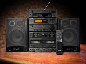 Sistema HiFi Cassette Estéreo Vintage SONY FH-616R 🌈 RaRe🌈 - Imagen 1 de 6
