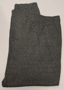 NEW WOMENS CALVIN KLEIN LOGO JOGGER Black Grey Heather XL - Picture 1 of 2