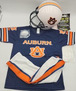 Auburn Tigers Football Uniform Franklin Jersey & Helmet Costume Youth Medium 