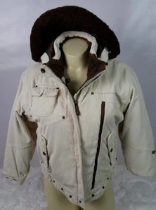 Obermeyer Snowboard Jacket Junior Girl Size 12 Corduroy Snow Protection - Picture 1 of 12