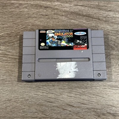 Super Baseball Simulator 1000 - SNES - Super Nintendo Entertainment System - Image 1 of 2