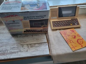 Vintage Lesson One VTECH Kids Electronic Learning Toy - 1980 - Tested it Works! - Picture 1 of 2