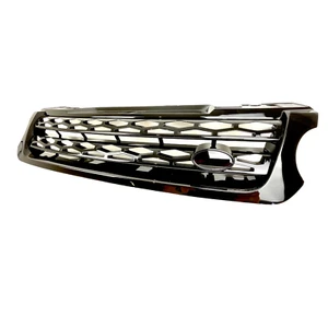 Front Grille Gloss Black Gloss Dynamic Fits Range Rover Sport L494 2013-2017 - Picture 1 of 16