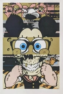D*FACE "POP-EYE-CON (FIRST EDITION)" 2014 | RARE SIGNED SCREEN PRINT - Picture 1 of 3