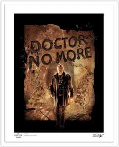 🔴 Dr Who DOCTOR NO MORE PRINT John Hurt 60th Diamond Collection #64 NEW XMAS - Picture 1 of 3