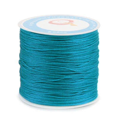 Waxed Thread String Cord Sewing Machine Stitching for Leather Craft 87Yard 0.6mm - Image 1 of 4