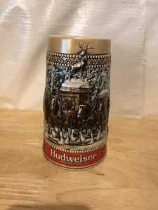 Budweiser Collector Stein "C" Serie 1987 - Bild 1 von 4