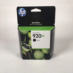 NUEVO Original HP 920XL Tinta Negro Paquete OEM Sellado - Imagen 1 de 2