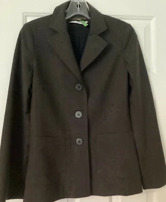 Blazer Louis Vuitton Mujer Marrón Laine Lana y Spandex Uniforme Talla S Foto 1 de 4