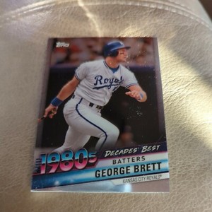 2020 Topps Decades Best Chrome Batters George Brett #DBC-48 HOF