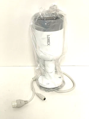 Lorex E891AB 4K Ultra HD Smart Deterrence IP Camera w Color Night Vision, New - Image 1 of 4