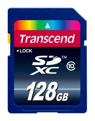 128GB Transcend Ultimate SDXC CL10 SD Extended Capacity memory card - Image 1 of 2
