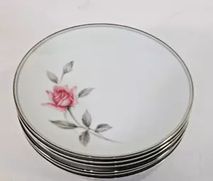 Noritake Rosemarie 6" Bread Plate 6044 - Set of 6 - Picture 1 of 3