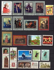 Pologne un lot de 20 timbres oblitérés /TE5365 - Picture 1 of 1
