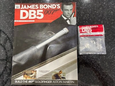 BUILD YOUR OWN EAGLEMOSS JAMES BOND 007 1:8 ASTON MARTIN DB5 ISSUE 31 + PARTS - Image 1 of 2