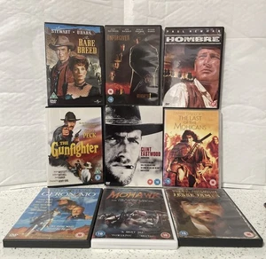 Western Dvd Bundle Job Lot x12 The Gunfighter, Clint Collection, Hombre, Mohawk - Picture 1 of 24