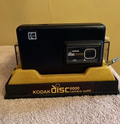 Conjunto de cámara Kodak Disc 6000 de colección - Caja de exhibición original sin probar Foto 1 de 4