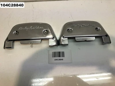 HARLEY DAVIDSON CVO ROAD GLIDE 2001 PASSENGER FOOTBOARD COVERS OEM 104C28840 - Image 1 of 4