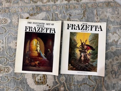 The Fantastic Art of Frank Frazetta & Book 2 Art Book Set Paperback - Image 1 of 4