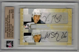 2007-08 IN THE GAME DOBLE AUTO/CAMISETA VINCENT LECAVALIER & MARTIN ST. LOUIS! - Imagen 1 de 1