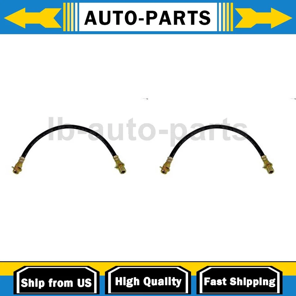 2x Manguera de freno delantera para International Harvester Scout II 3,8 L tracción trasera 1971 Foto 1 de 4