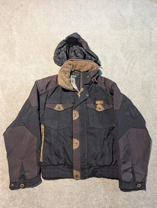 Vintage Spyder Jacket Mens Medium Locals Multi Purpose 80s Ski Snowboard Coat - Picture 1 of 13