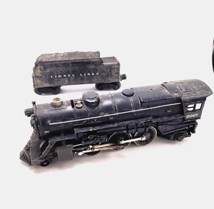 Lionel Steam Locomotive #2025 Pennsylvania k4 1947 0 Gauge + Tender Minor Repair - Picture 1 of 15