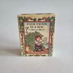 Four Frogs In A Box By Mercer Mayer (Hardcover, Small Book Box Set) - Picture 1 of 6