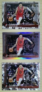 2025 Topps NBA Anfernee Simons Foil Diamante AND Tip Off All Three Variants #123 - Picture 1 of 8