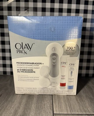 Microdermabrasión Olay PROx + Sistema de Limpieza Avanzado de 3 Velocidades NUEVO  Foto 1 de 4