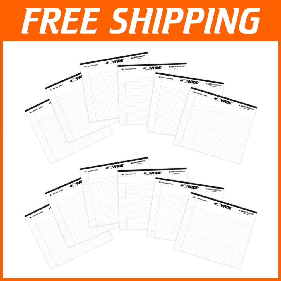 20 lb Recycled White Paper, College Ruled, 40 Sheets - Image 1 of 4