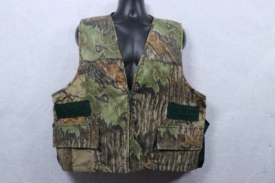 Vintage Saf-T-Bak Realtree Camo Hunting Vest Outdoor Gear Shotgun Shells Men XL - Image 1 of 4