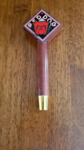 RED DOG WOODEN DRAFT BEER TAP HANDLE - Picture 1 of 4
