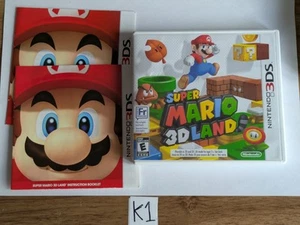 Super Mario 3D Land (Nintendo 3DS, 2011) with French and English Manuals - Imagen 1 de 4