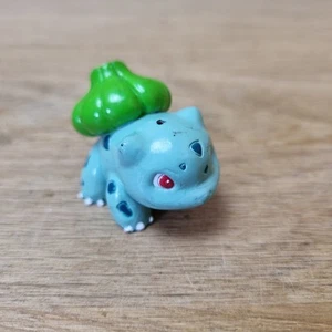 Bulbasaur Tomy Pokemon Mini Toy Figure Vintage Authentic 1st Gen 1999 - Picture 1 of 6
