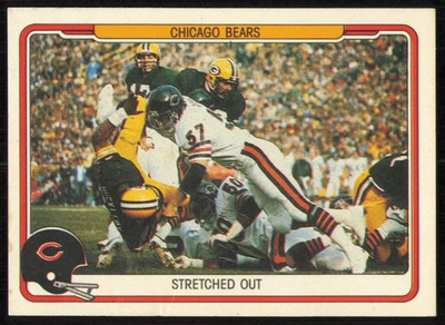1982 Fleer Teams in Action - Chicago Bears #8 - Image 1 of 2