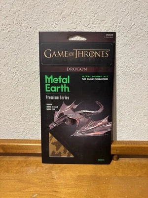 Metal Earth Game of Thrones Drogon Steel Model Kit - Image 1 of 2