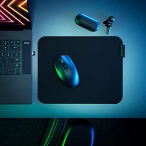 Alfombrilla de ratón rígida para juegos Razer Sphex V3: ultrafina 8,5 L x 10,6 W pulgadas, negra - Imagen 1 de 4