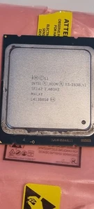 Intel Xeon E5-2630L V2 2630LV2 2.4Ghz 6Core 15MB LGA2011 CPU Processor - SR1AZ - Picture 1 of 1