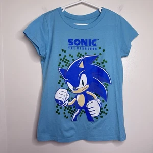 Sonic the Hedgehog T-Shirt Mädchen Größe Large 10/12 - Bild 1 von 6