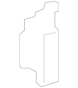 Genuine Nissan Upper Hinge 82400-2Y90A - Picture 1 of 2