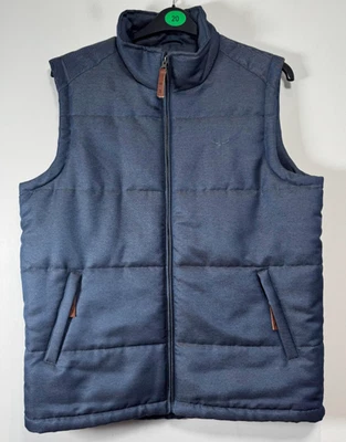 R.M. Williams Patterson Creek Puffer Vest Medium Blue Gilet Body Warmer Padded - Image 1 of 4