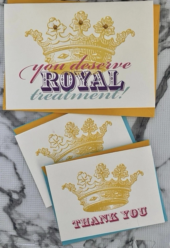 Tarjetas Crown Note Foto 1 de 2