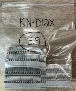 Konnect-It KN-D12X Double Level Feedthrough Terminal Block, Qty:59 - Picture 1 of 2