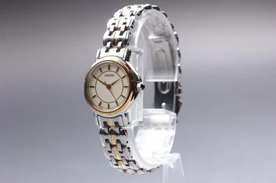 [Presque comme neuve] Montre pour femme Seiko 1F21-0M00 cadran ivoire à... - Photo 1/4