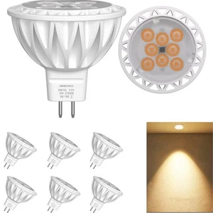 MR16 LED Bulb Light Bulbs 3W (35W Halogen Equivalent) 2700K GU5.3 Base 12V Sp... - Picture 1 of 6