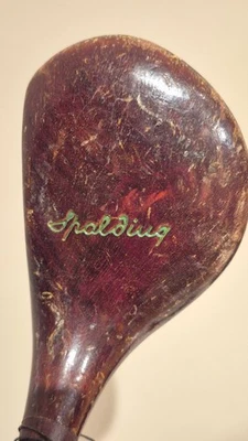 Vintage Spalding Power Weighted Tournament Model 4 Wood Golf Club Right-Handed - Image 1 of 4
