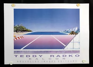 Teddy Radko - Balcony - 1983 -Offset Poster - Published by Nouvelles Images - Picture 1 of 8