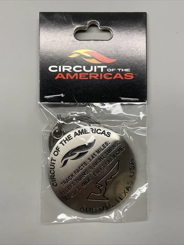 Circuit of the Americas COTA Texas Keychain NEW in Original Package Limited Cover